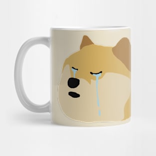 Crying Doge Mug